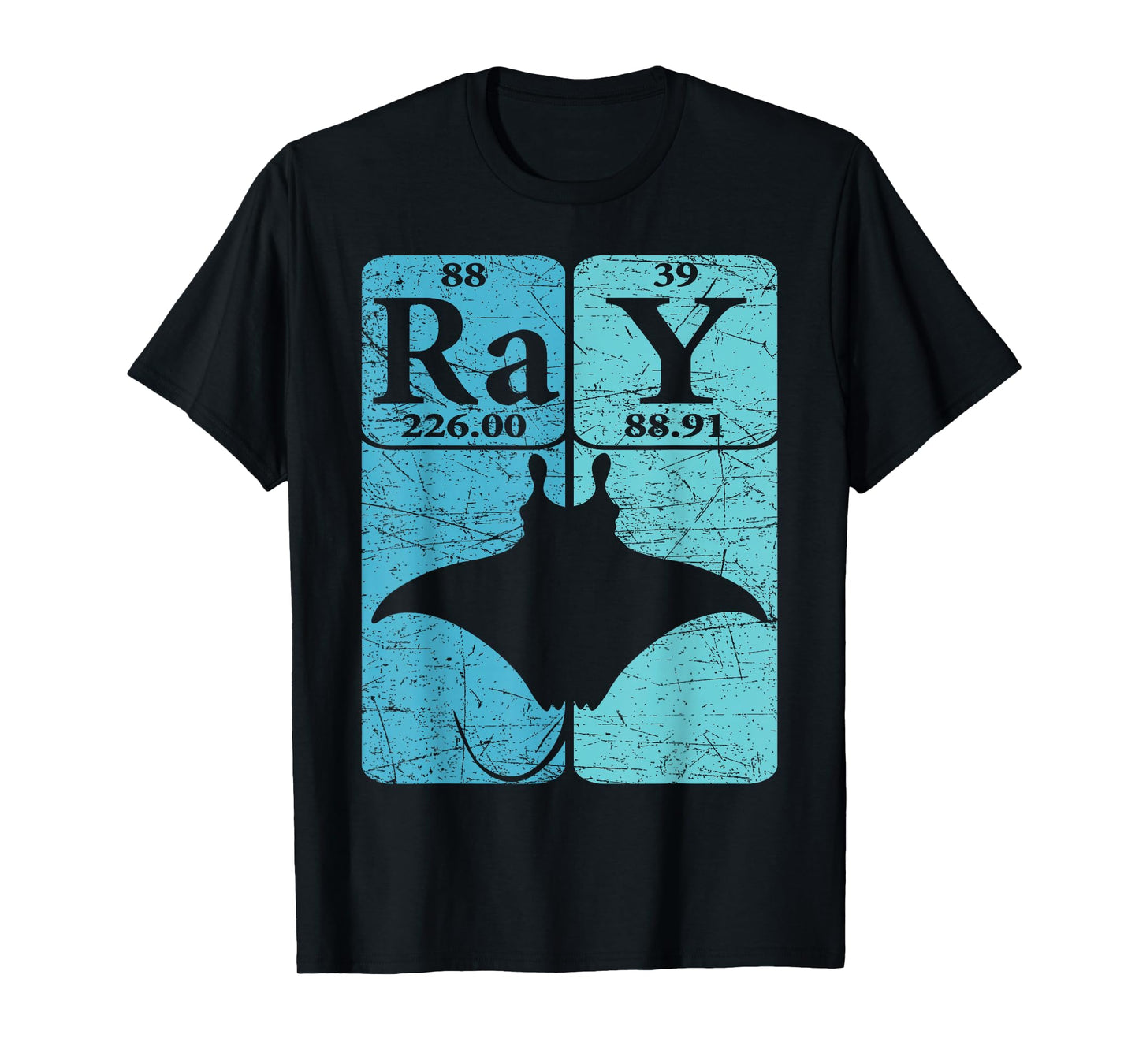 Manta Ray Periodic Table Elements Stingray T-Shirt