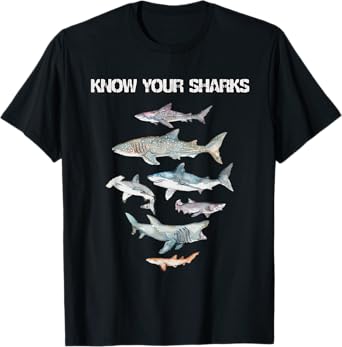 Shark shirt for kids, shark shirt for mens, shark for girls T-Shirt