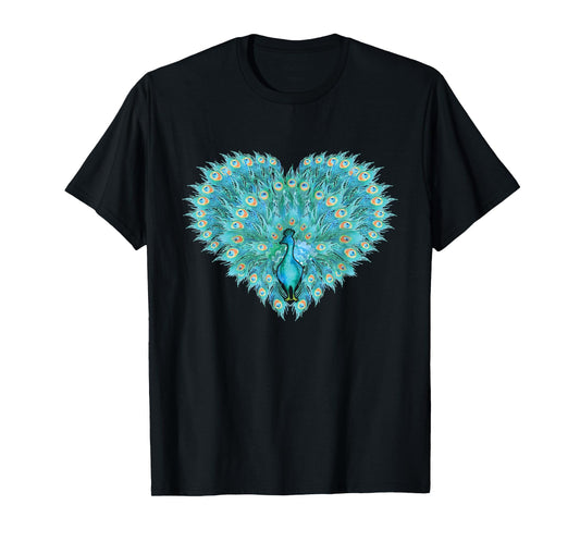 Decorative Peacock - Zookeeper Ornithologist Animal Lover T-Shirt