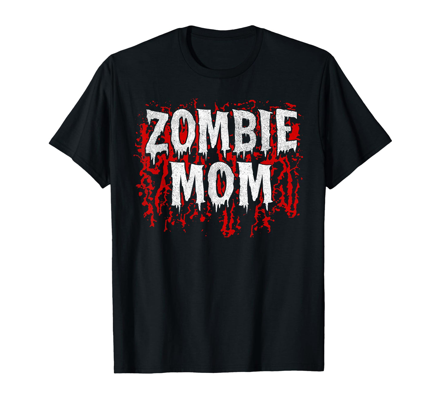 Zombie Mom Spooky Halloween Costume Women T-Shirt