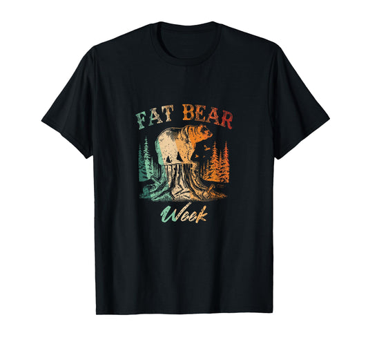 Fat Bear 2025 Fat Bear Week Protect Animal Lovers T-Shirt