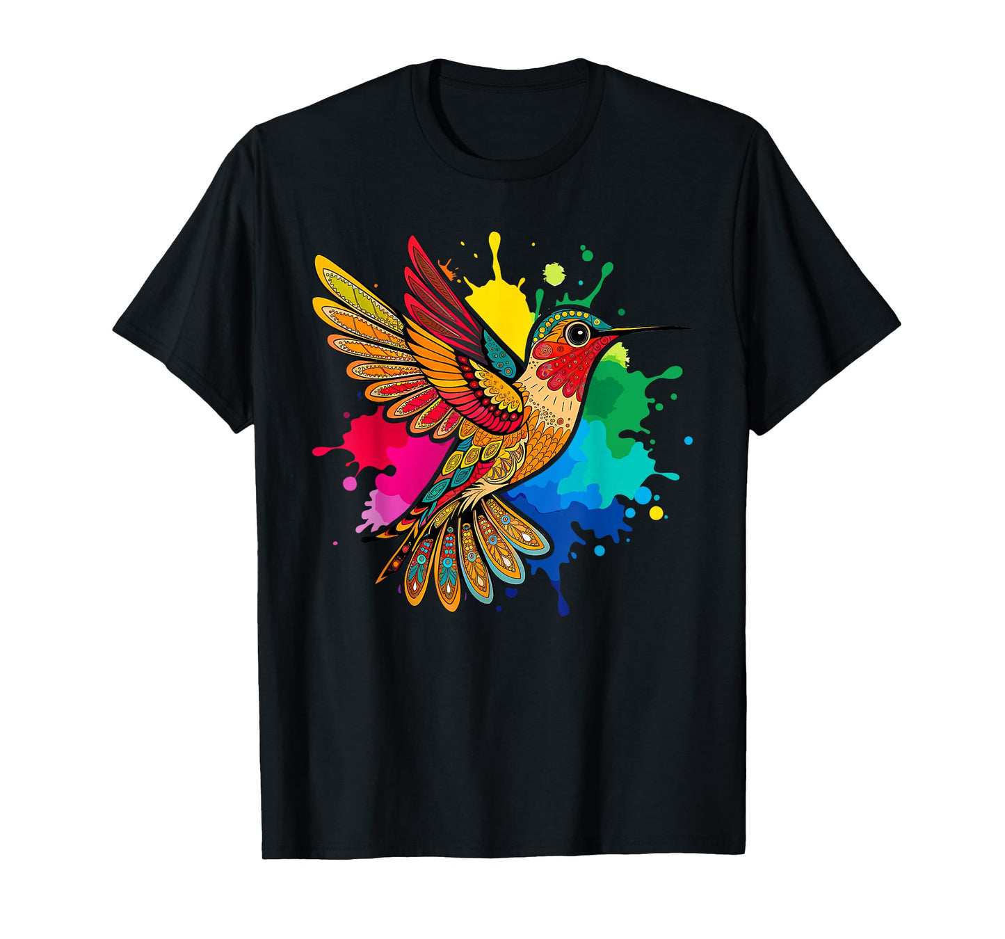 Hummingbird Indian Tribal Art Indian Indigenous T-Shirt