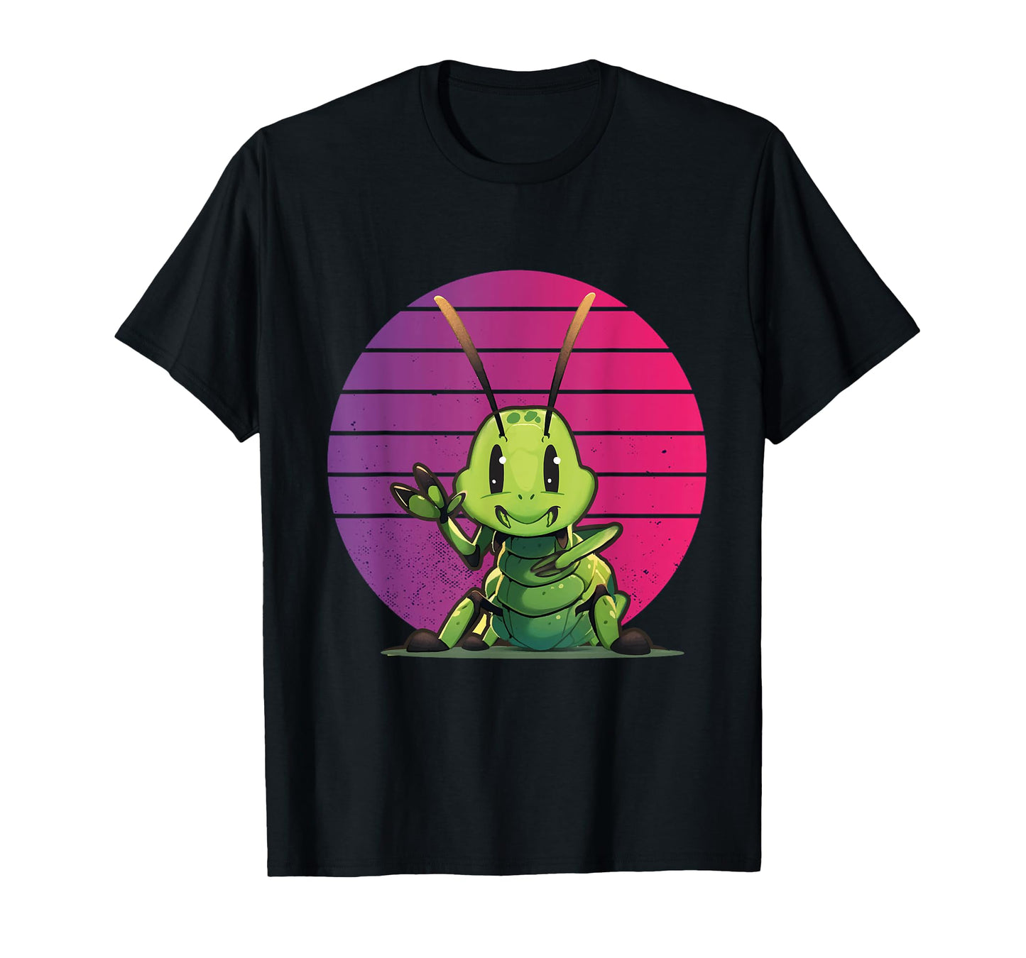 Peace Love Cricket Insects Peace Hand Bug Insect Nature T-Shirt