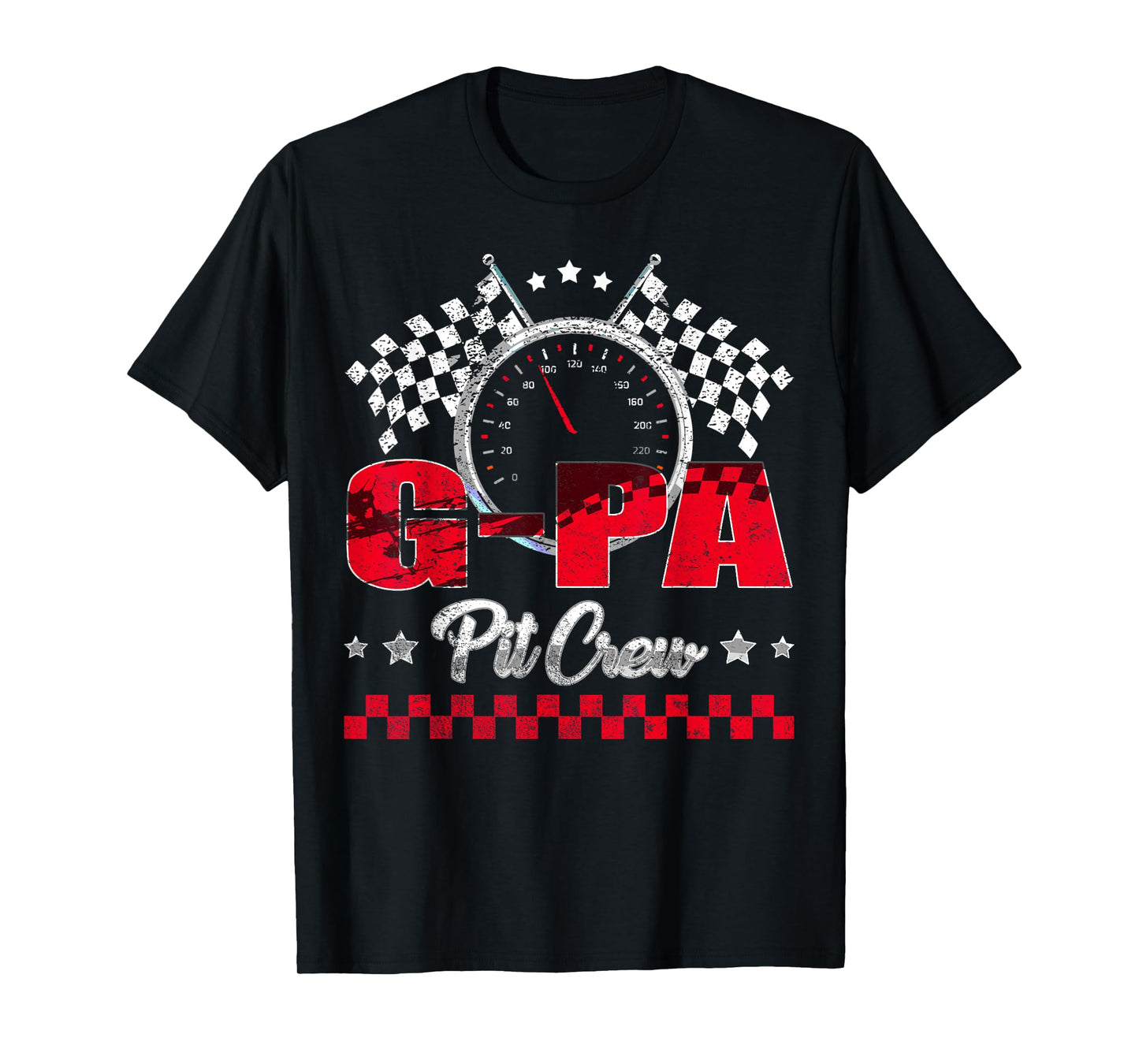 Race Car Birthday Party Racing Family G-pa Pit Crew T-Shirt