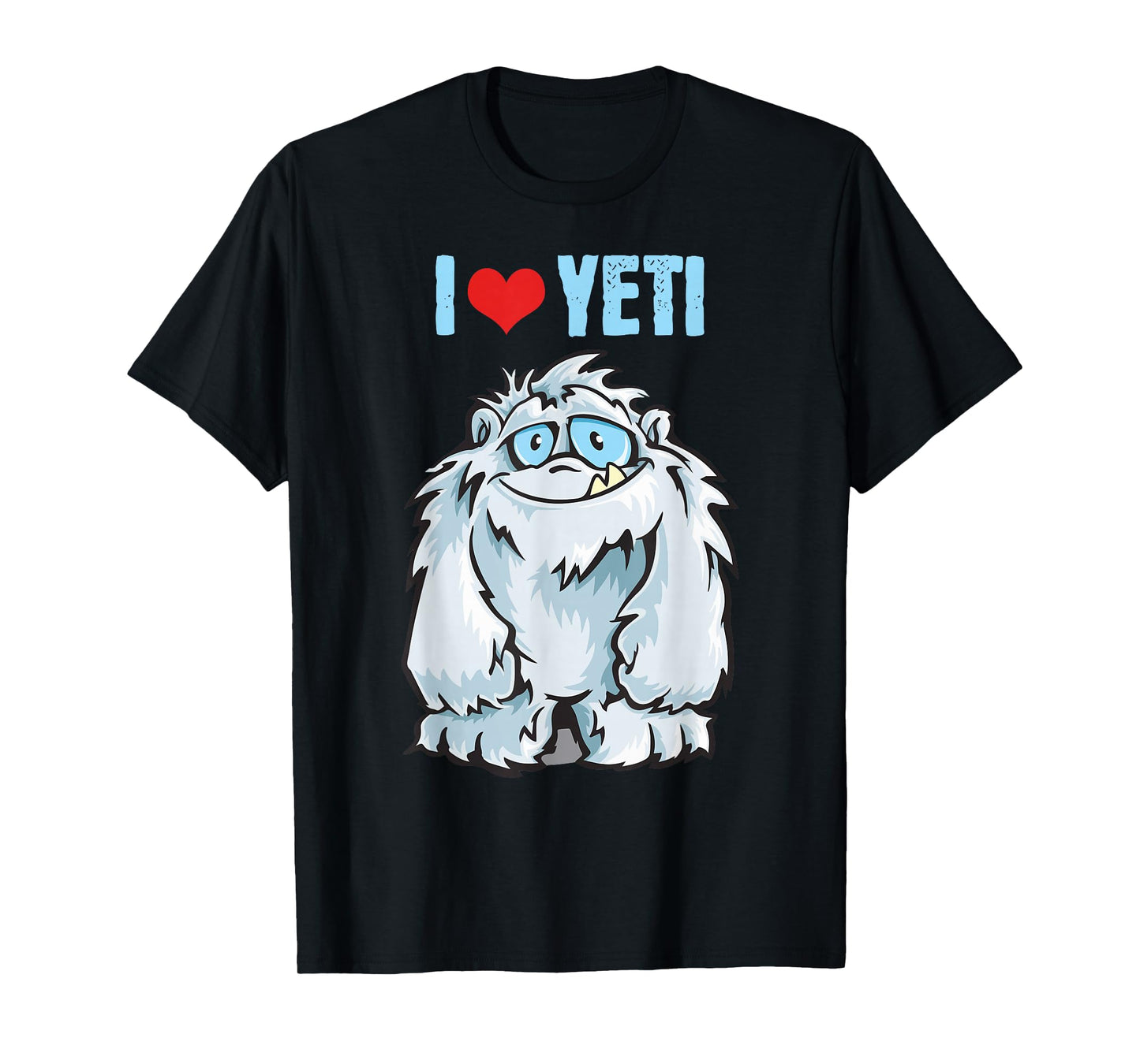 I Heart Yeti - I Love Yeti For Women Men Girls Boys T-Shirt