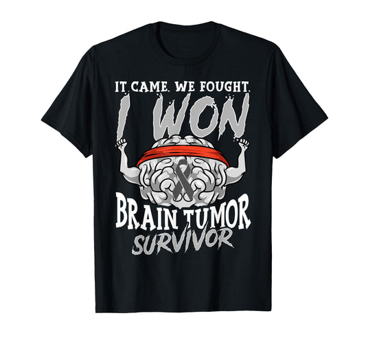 Brain Tumor Survivor Gift For Cancer Survivor T-Shirt
