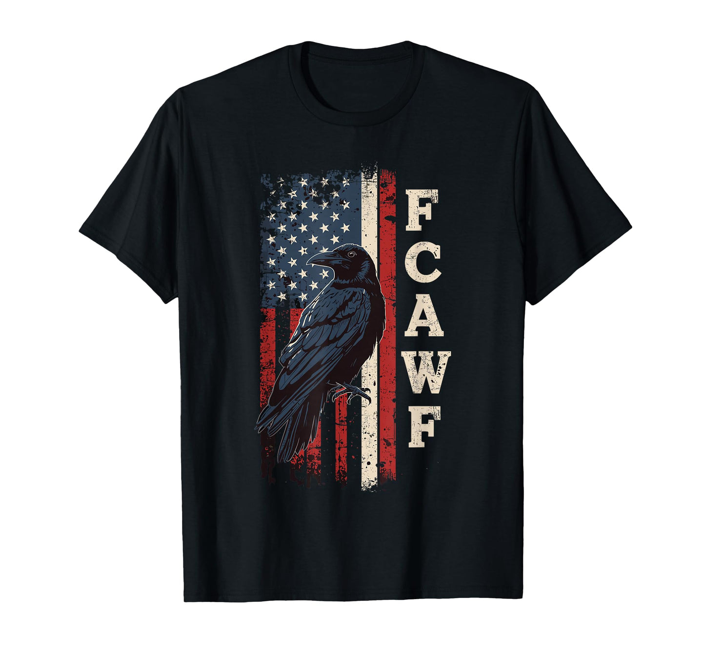 F-Caw-F Raven Moon Gothic Halloween, Black Crow Bird Lover T-Shirt