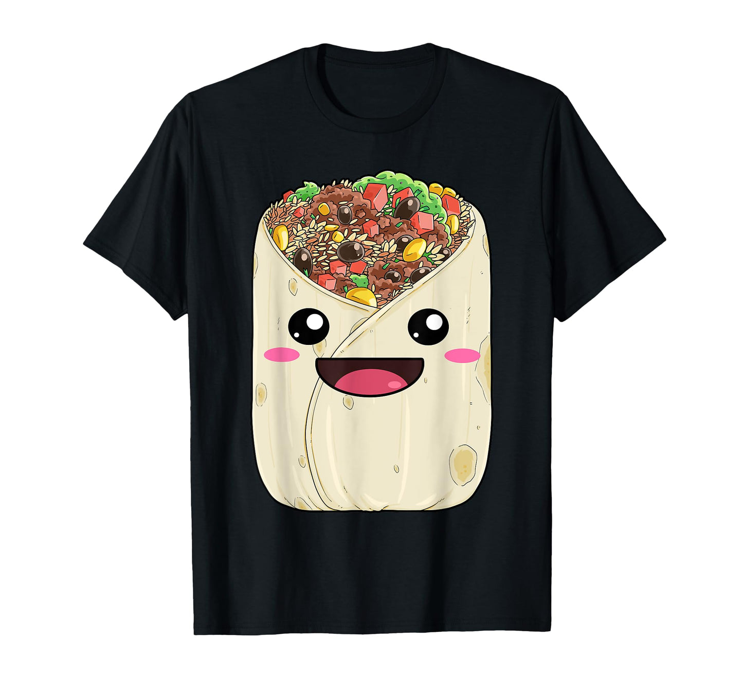 National Burrito Day Mexican Tortilla Guacamole Taco T-Shirt