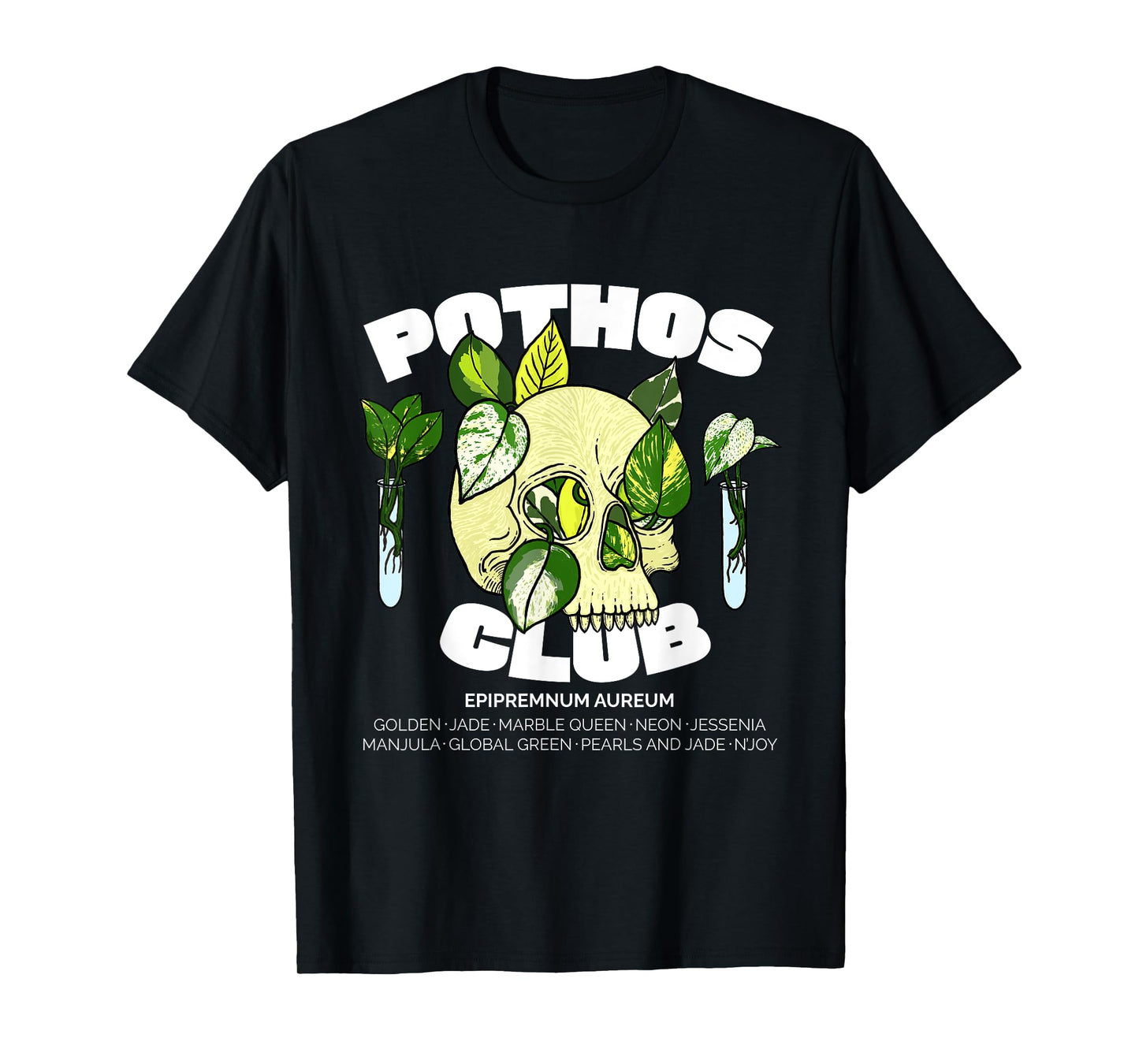 Pothos Plant Design for Houseplant Collectors & Gardeners T-Shirt