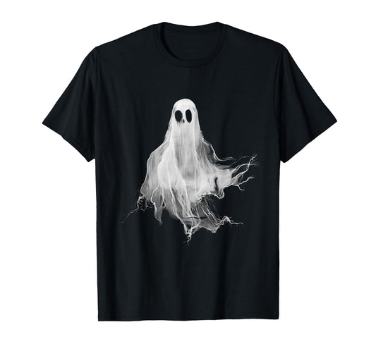 Ghost Horror Spooky Spirit Scary Halloween Goth Aesthetic T-Shirt