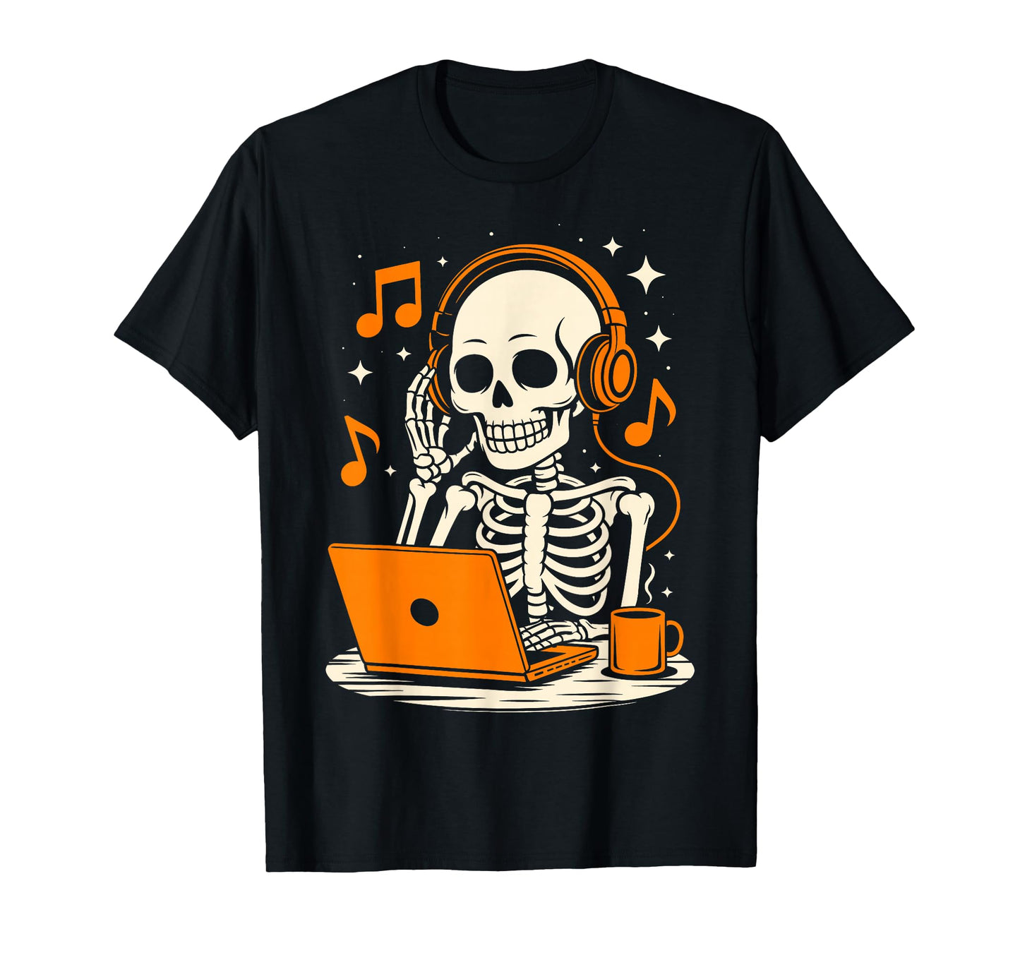 Halloween Skeleton Chilling Costume T-Shirt