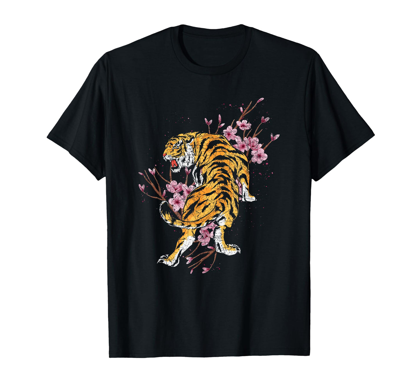 Cherry Blossom Tiger T-Shirt