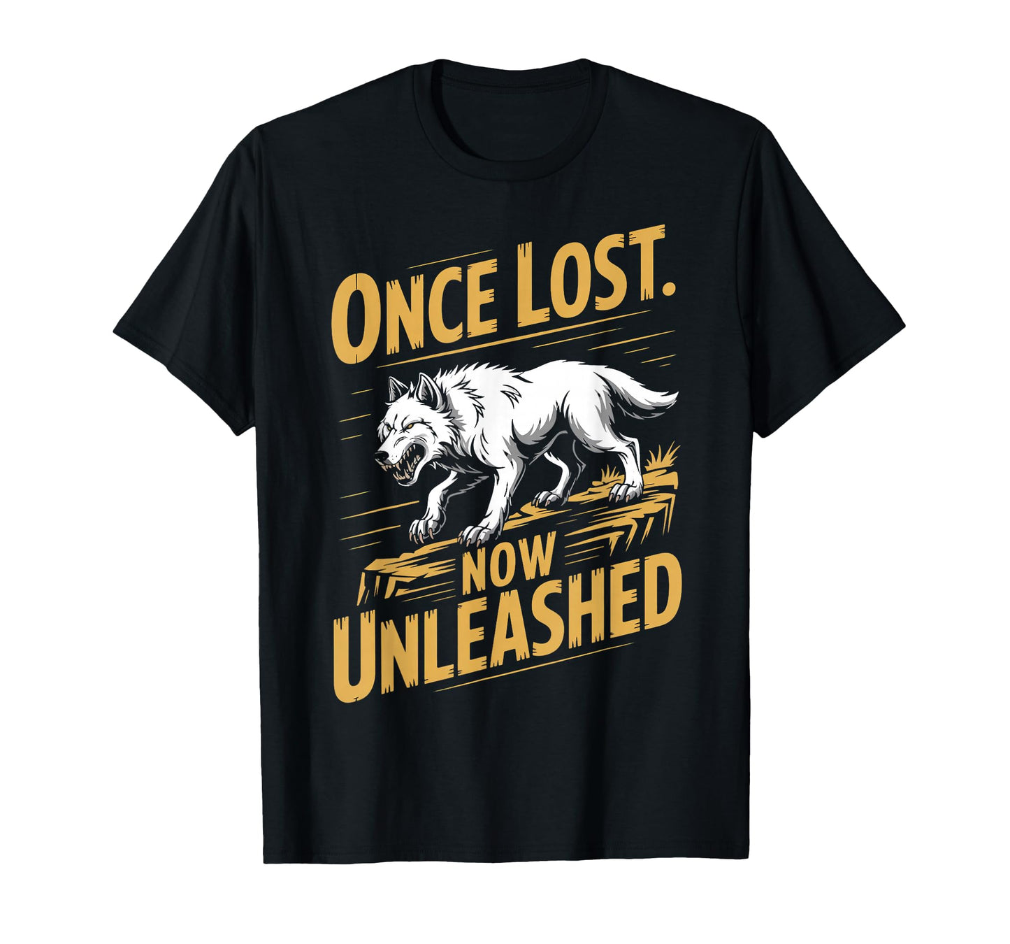 Now Unleashed Dire Wolf White Wolf Animal Dire Wolf T-Shirt