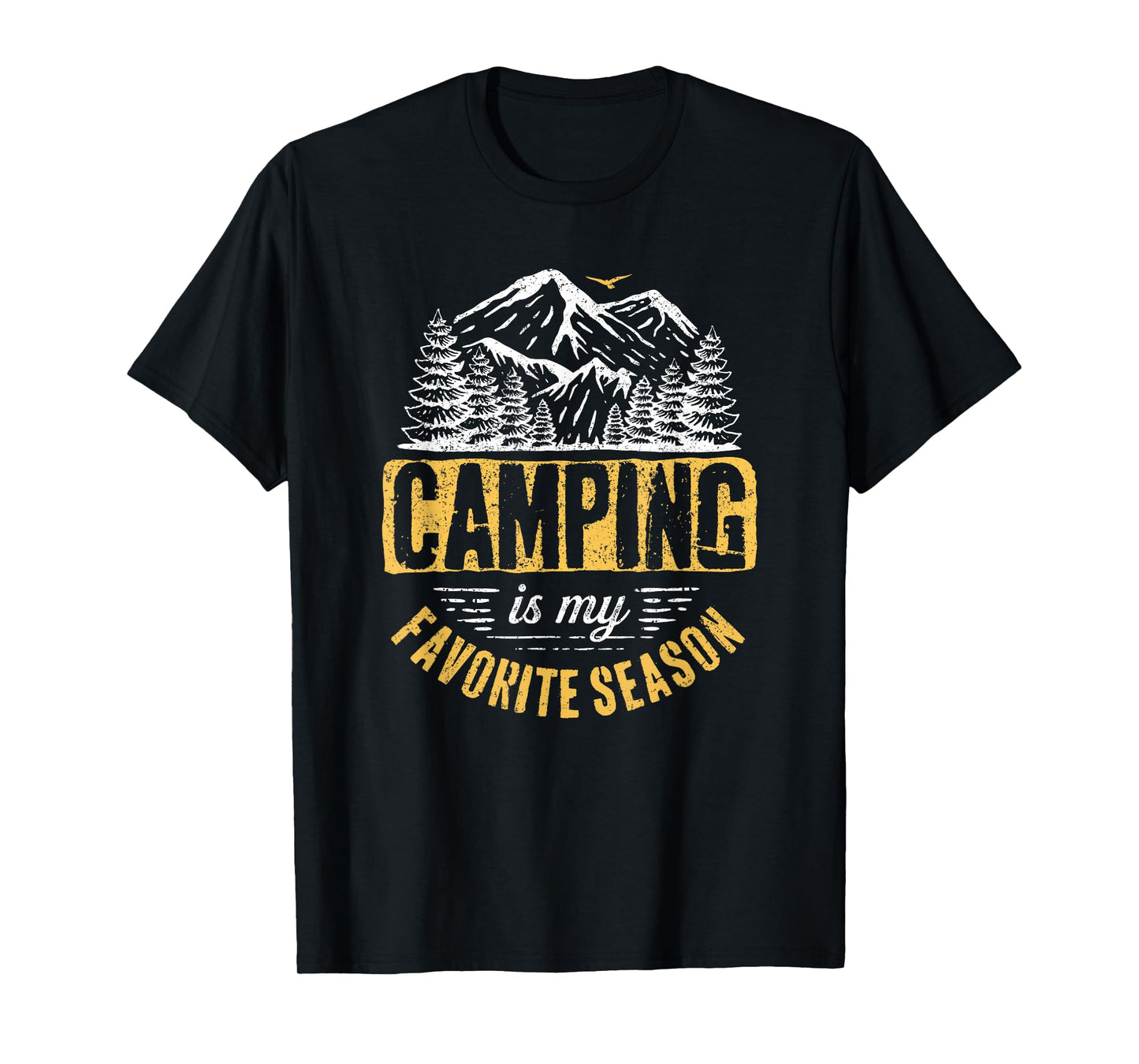 Funny Camping Lover Outdoor Camper Camping Favorite Season T-Shirt