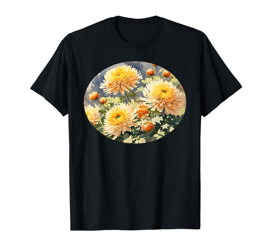 Beautiful Yellow Chrysanthemums T-Shirt