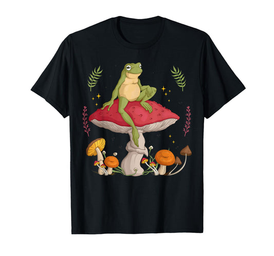 Cottagecore Frog T-Shirt