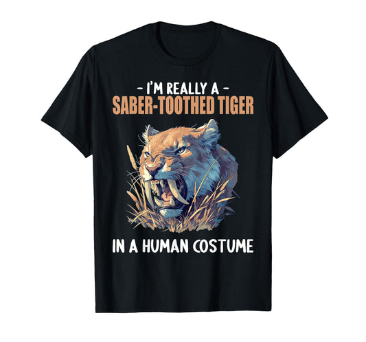 Saber-Toothed Tigers Saber-Toothed Tiger T-Shirt