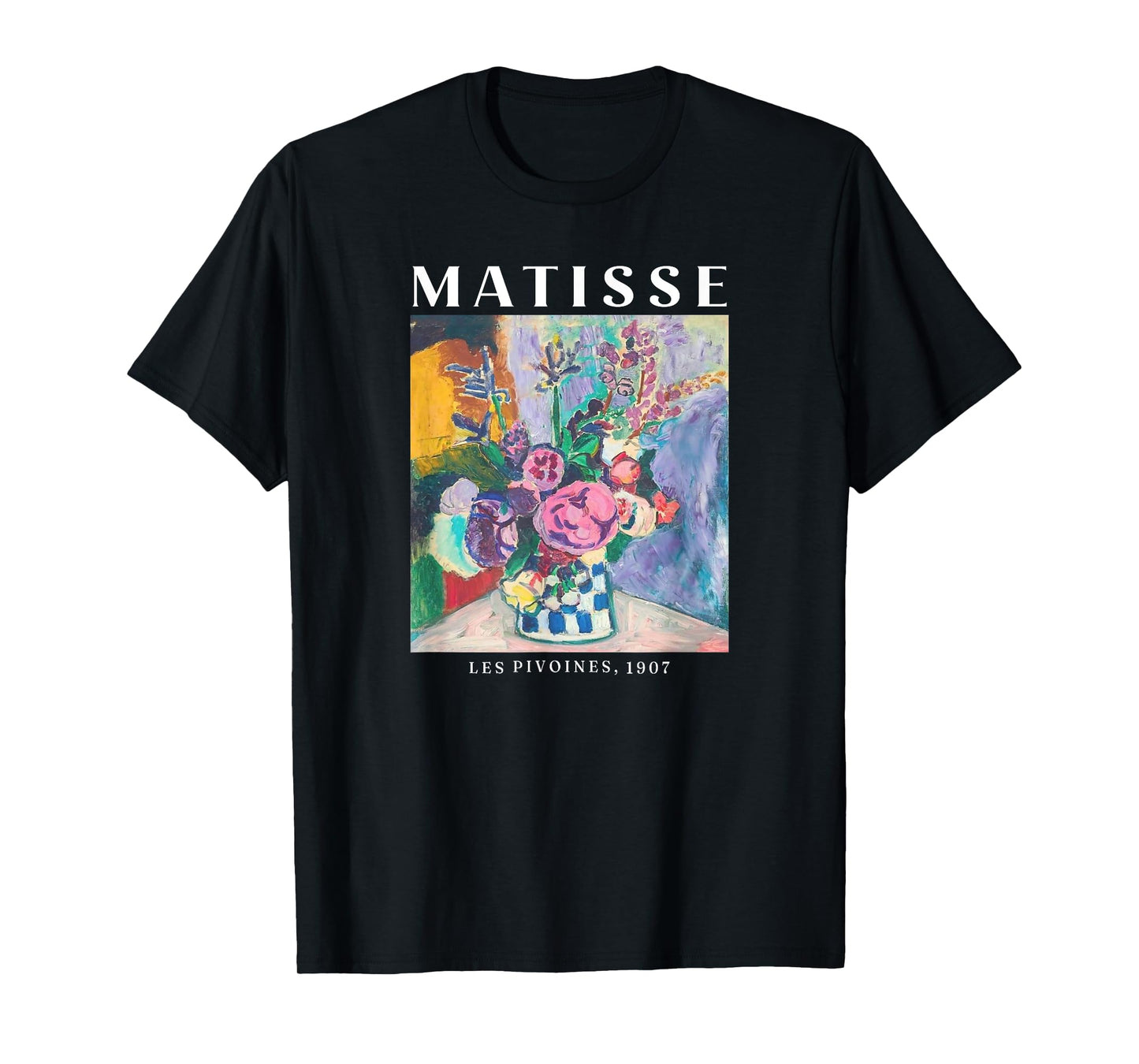 Matisse Les Pivoines 1907 Flower T-Shirt