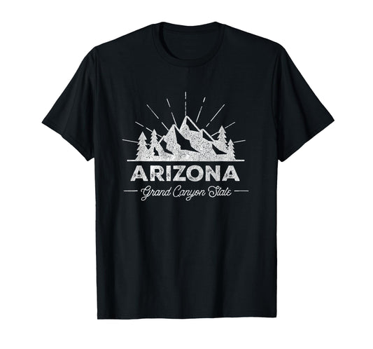 Arizona T Shirt Vintage Hiking Retro Tee Design T-Shirt