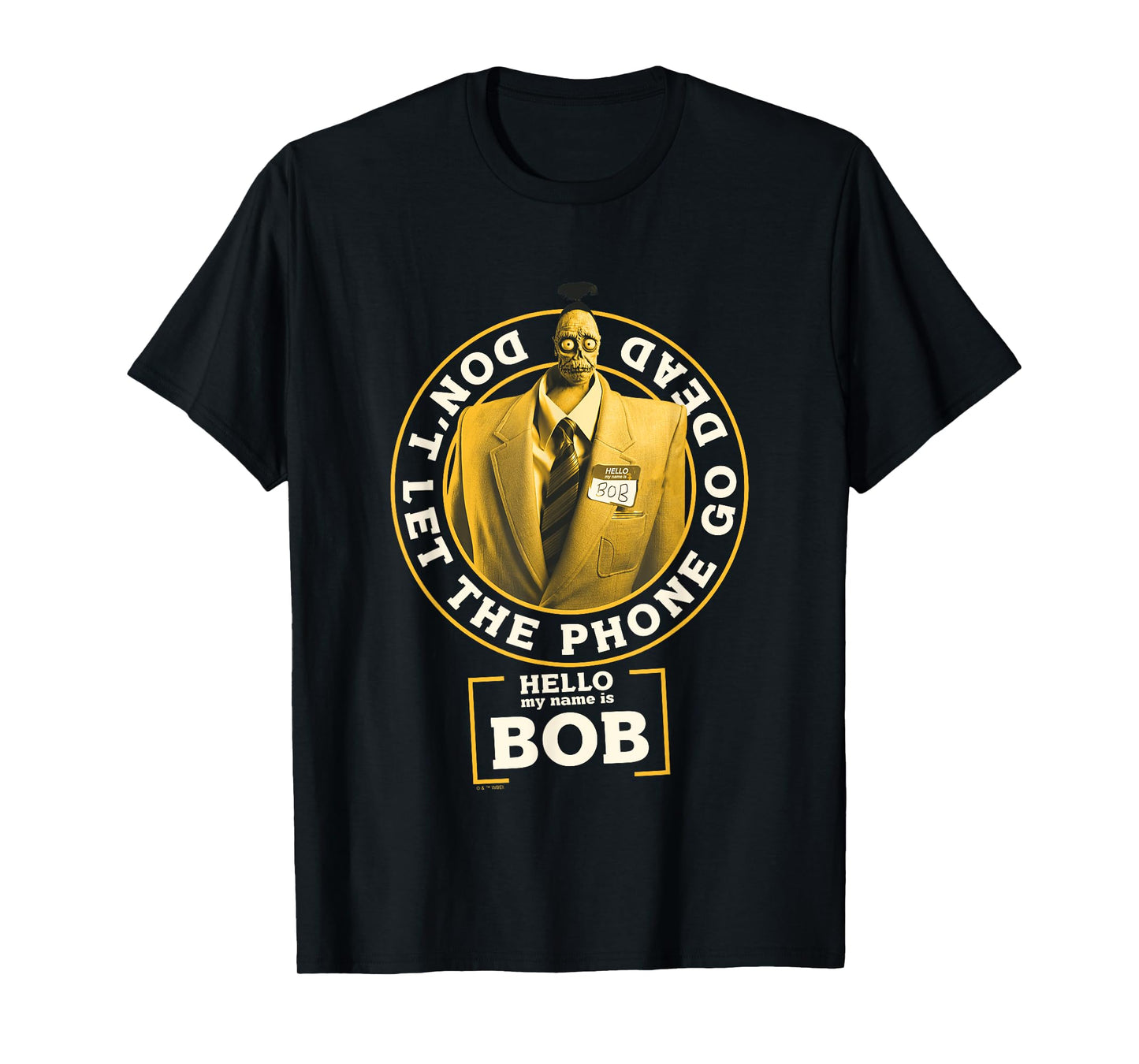 Beetlejuice Beetlejuice Don't Let The Phone Go Dead Bob T-Shirt