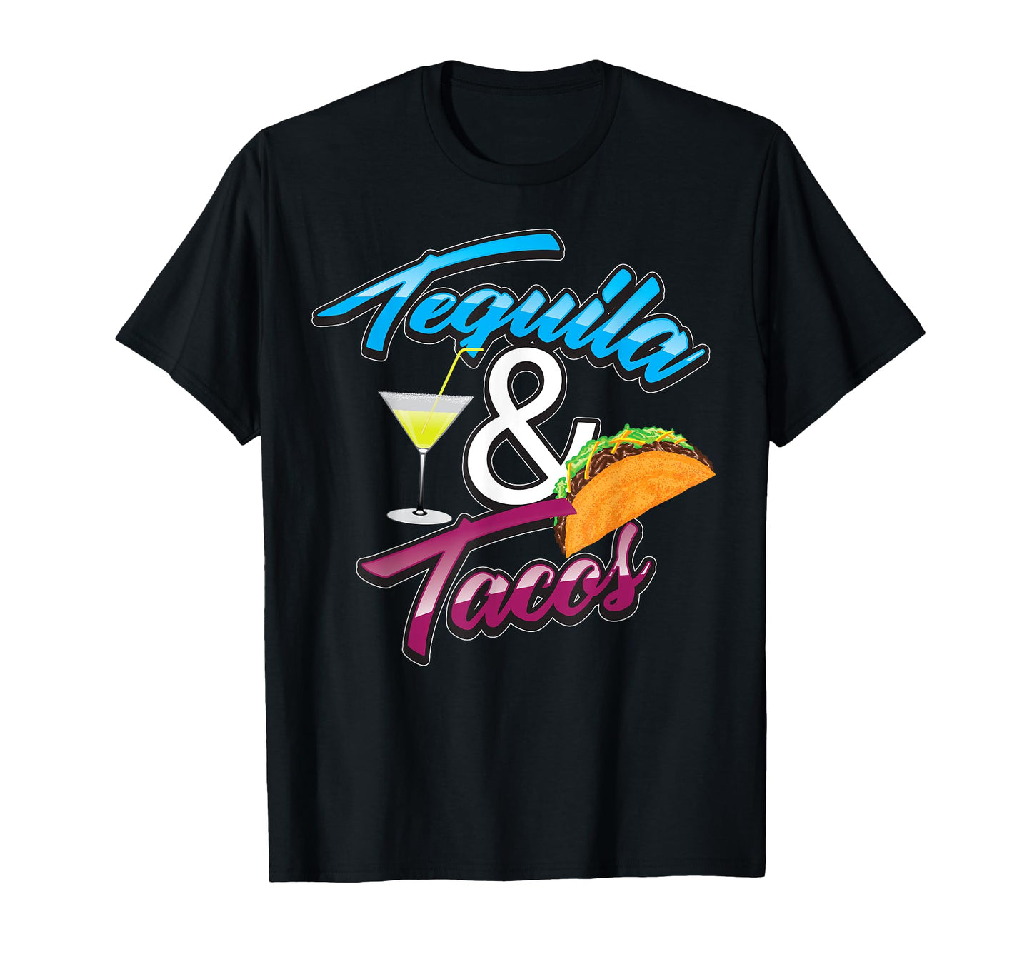 Tequila & Tacos Shirt | Cute Mexican Food Lovers Tee Gift T-Shirt