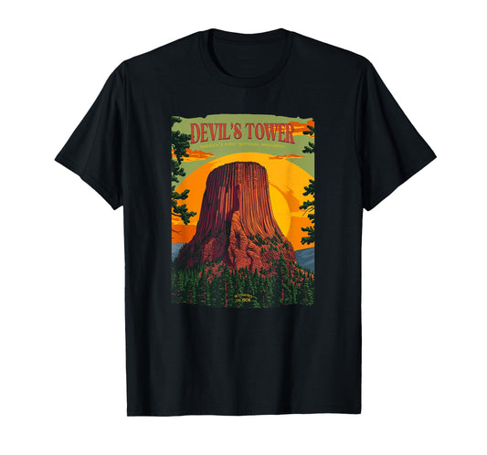 Devil's Tower National Monument T-Shirt