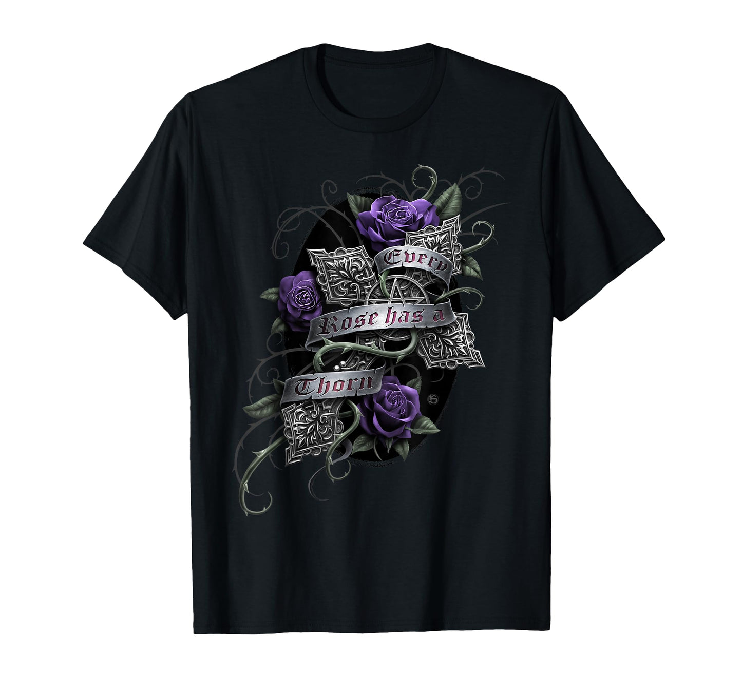 Spiral Original - Every Rose - Gothic Roses T-Shirt