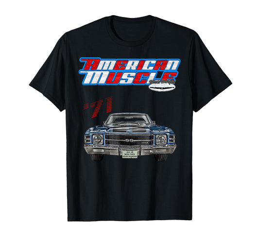 1971 Chevelle,Muscle Car,SS454,SS427,SS396,Hotrod,drag race T-Shirt