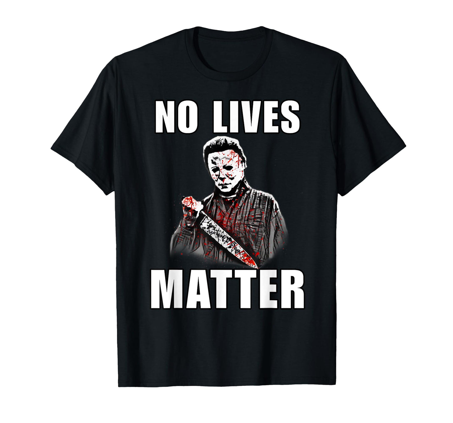 Halloween No Lives Matter Spooky Decor For Scary Halloween T-Shirt
