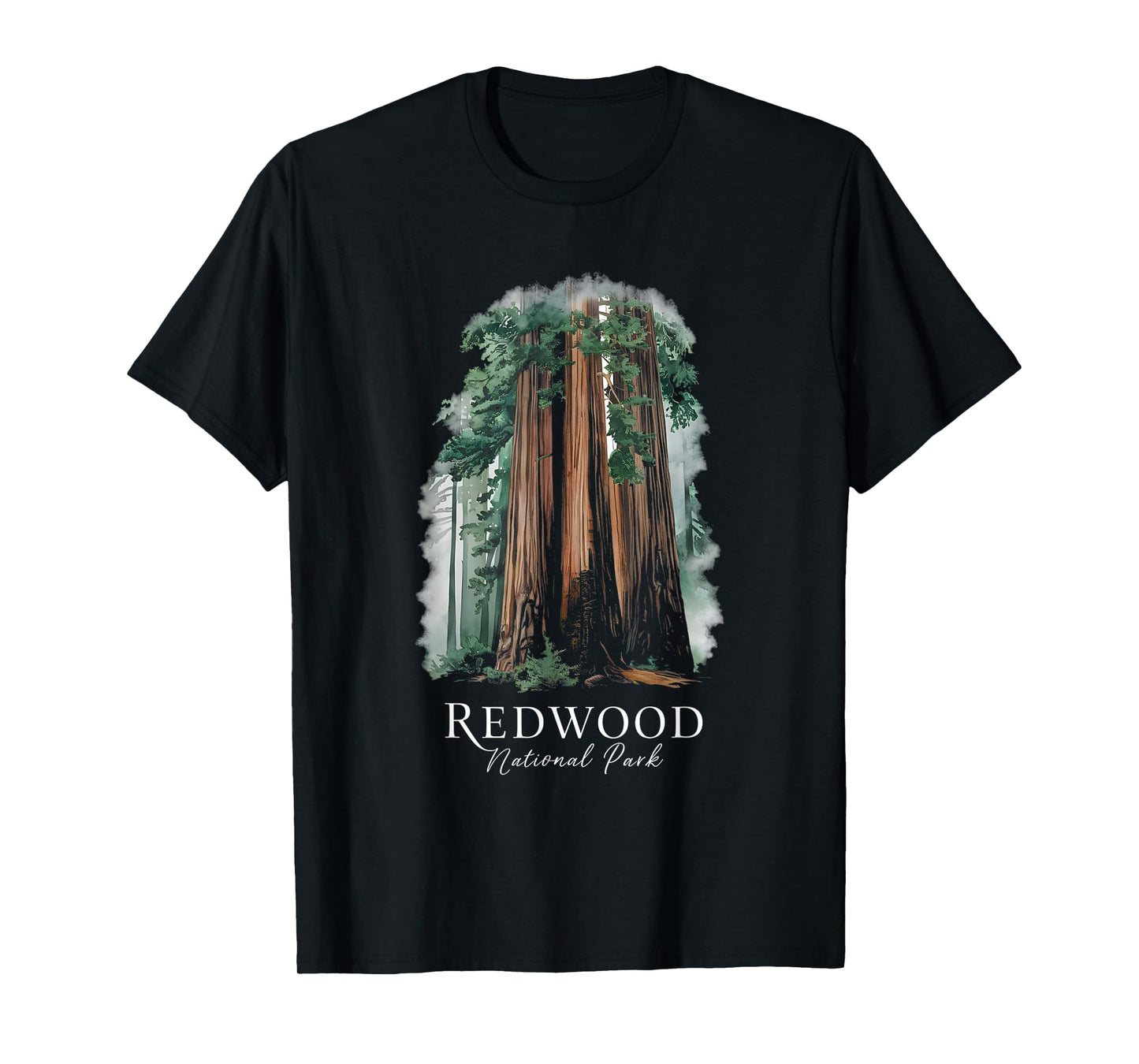 Redwood National Park Souvenir California Outdoors Nature T-Shirt
