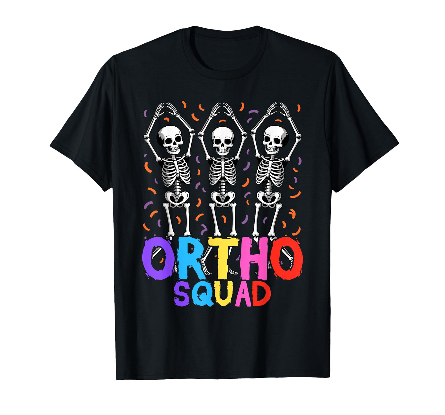 Skeleton Ortho Squad Orthopedic Nurse RN Halloween Costume T-Shirt
