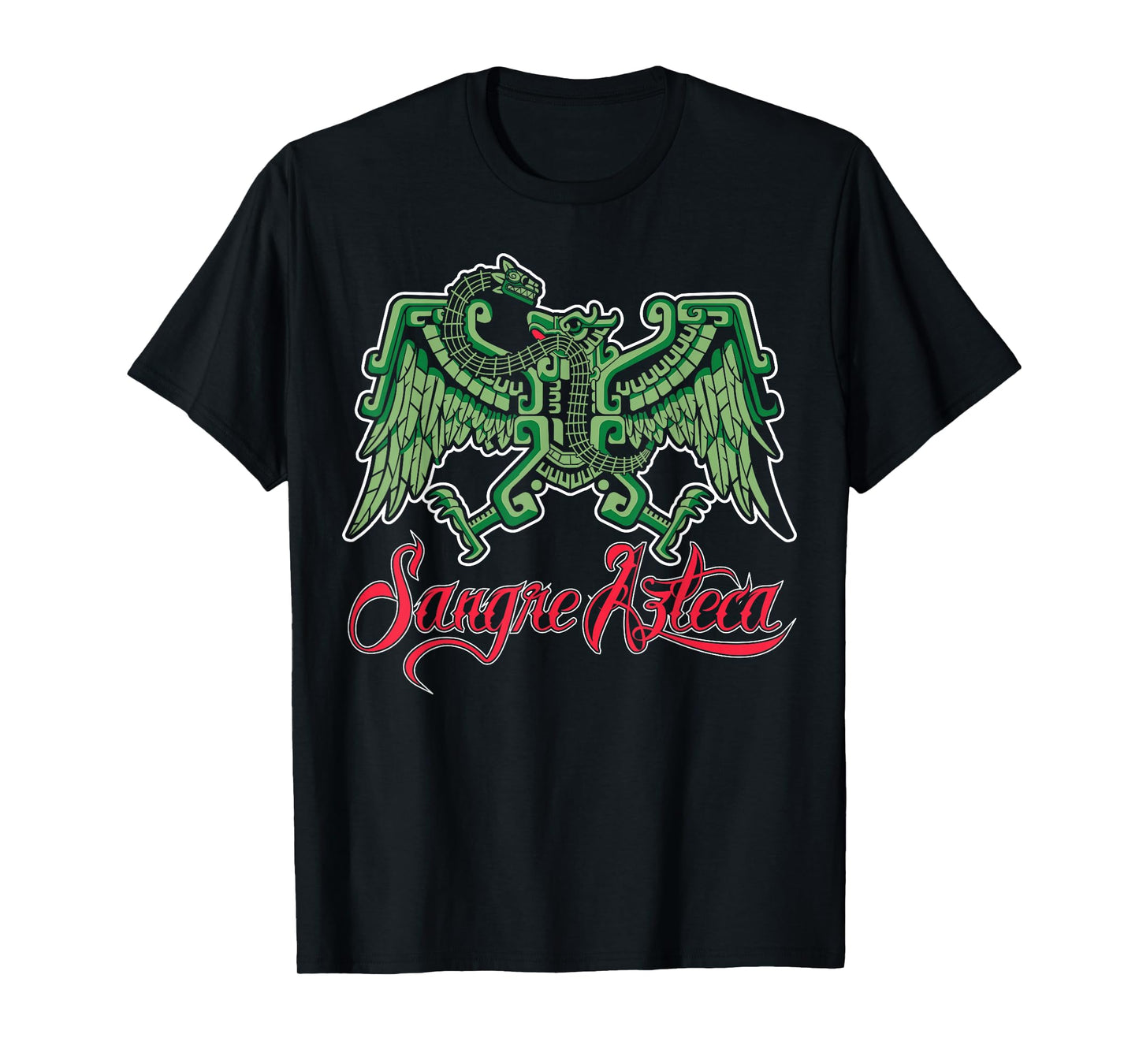 Sangre Azteca Mexican Tribal Eagle Mexico Warrior T-Shirt