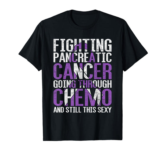 Funny Pancreatic Cancer Fighter Gift Pancreatic Cancer T-Shirt