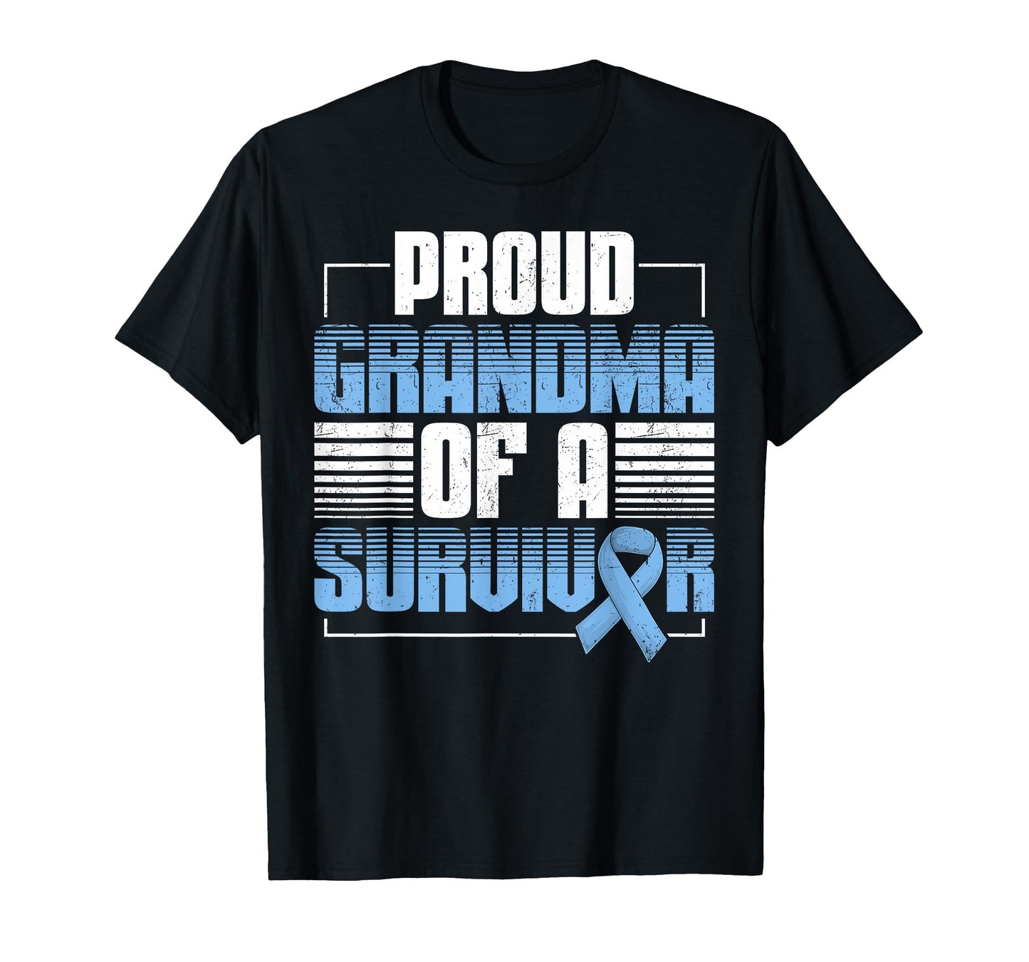 Proud Grandma Of A Survivor Prostate Cancer Awareness Month T-Shirt