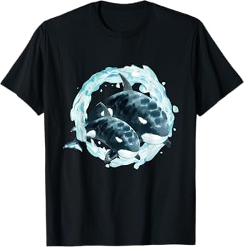 Whale Lover Art - Whales Marine Biologist Wildlife T-Shirt