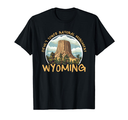 Devil's Tower Wyoming T-Shirt