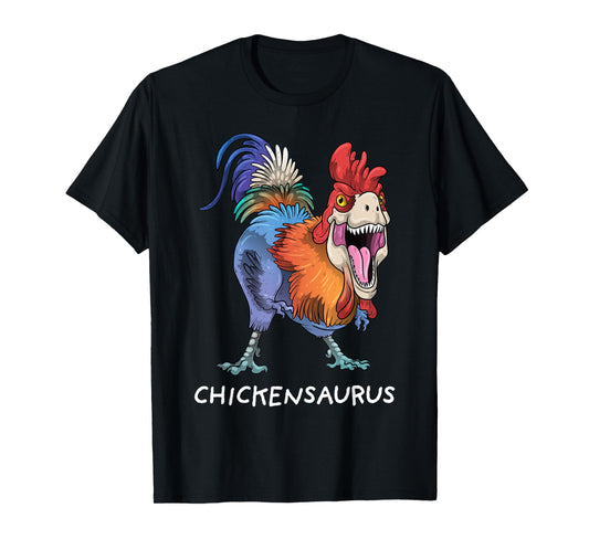 Dinosaur Chicken Shirt Chickensaurus Rex Funny Dino Rooster T-Shirt