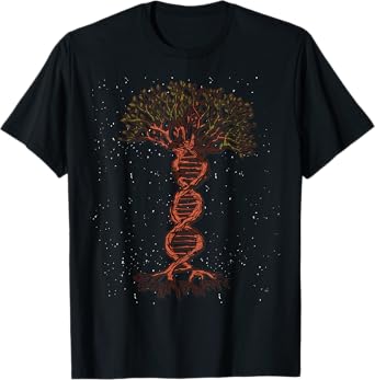 Nature DNA Tree Plants Lab Chemistry Biology T-Shirt