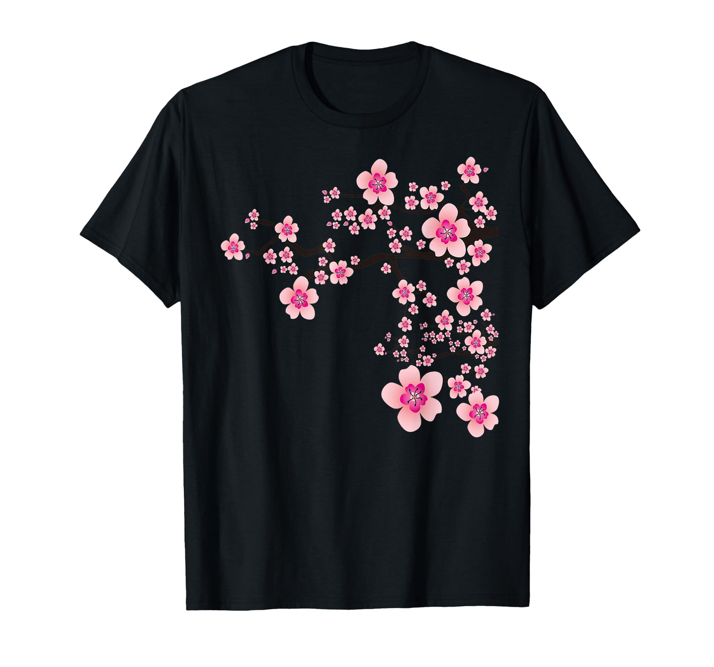 Blooming Sakura Japan Cherry Blossom Flower Delight T-Shirt