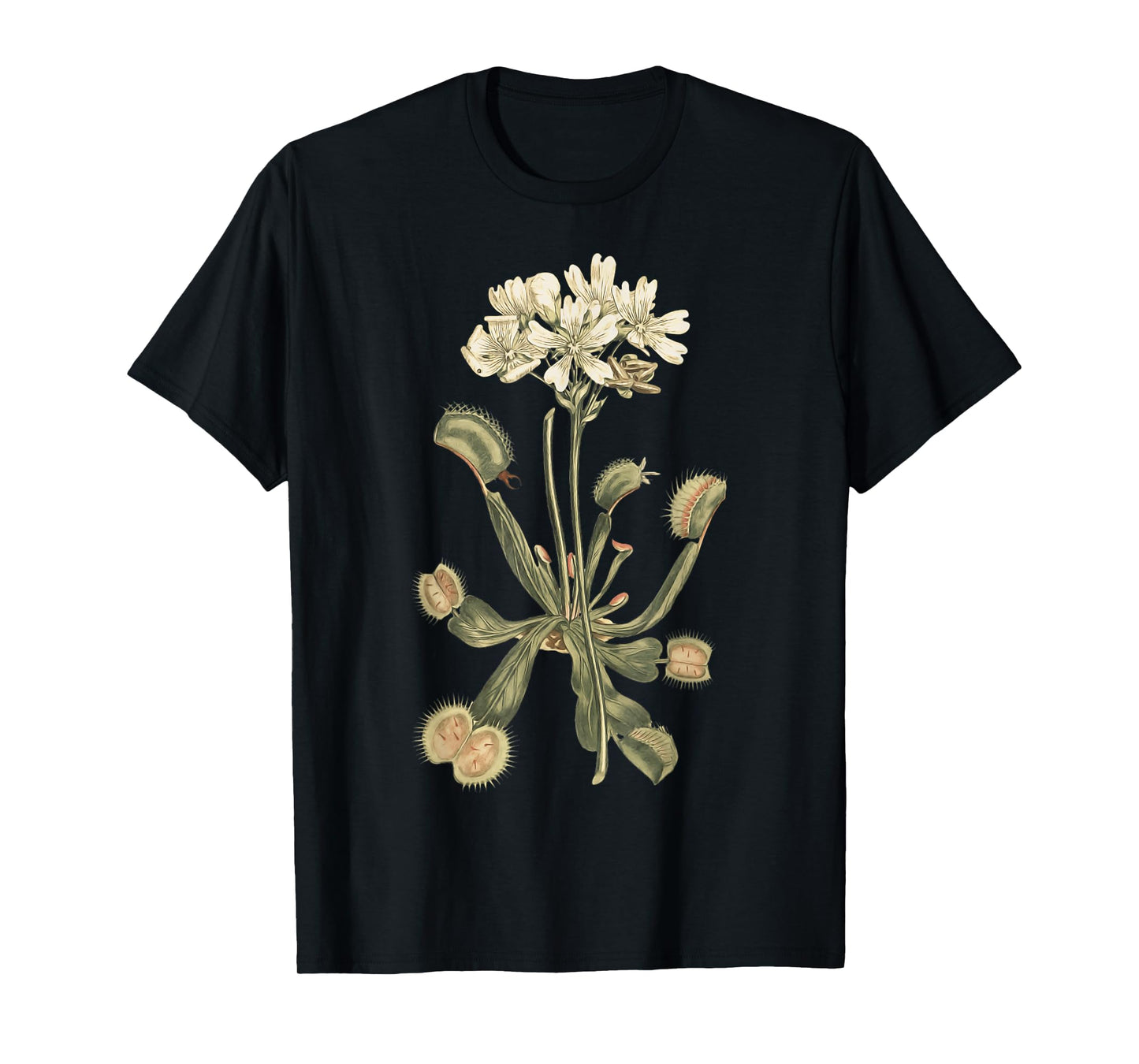 Carnivorous Plants Venus Fly Trap Carnivore Flower T-Shirt