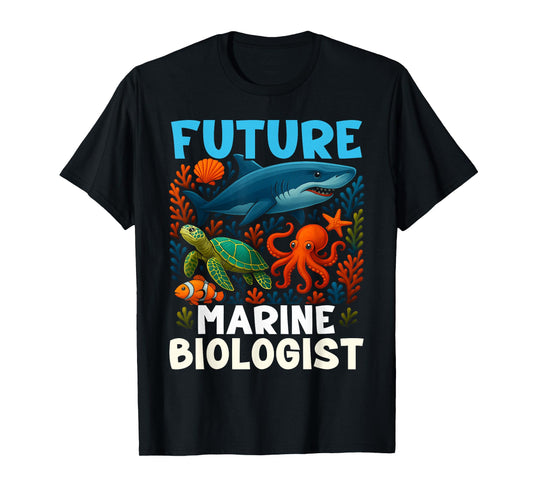 Cute Future Marine Biologist Ocean Science Student Costume T-Shirt