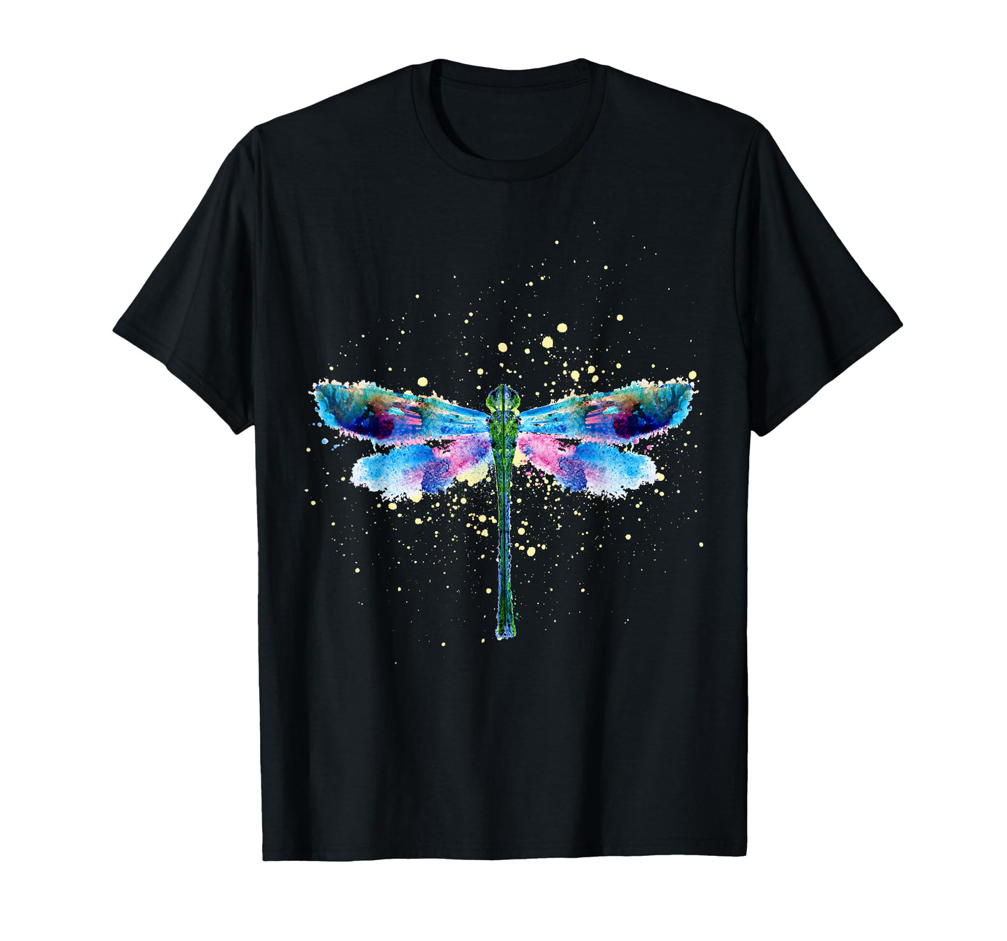 Beautiful Nature Colorful Graphic Pattern Dragonfly T-Shirt