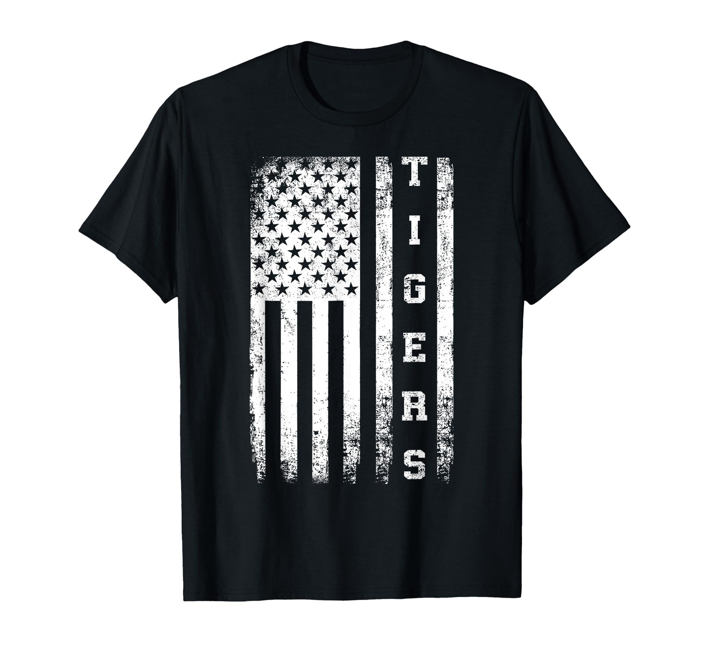 Tigers School Sports Fan Team Spirit Mascot Cute T-Shirt