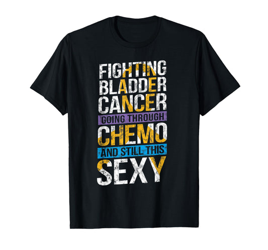 Funny Bladder Cancer Meme T Shirt | Distressed Design