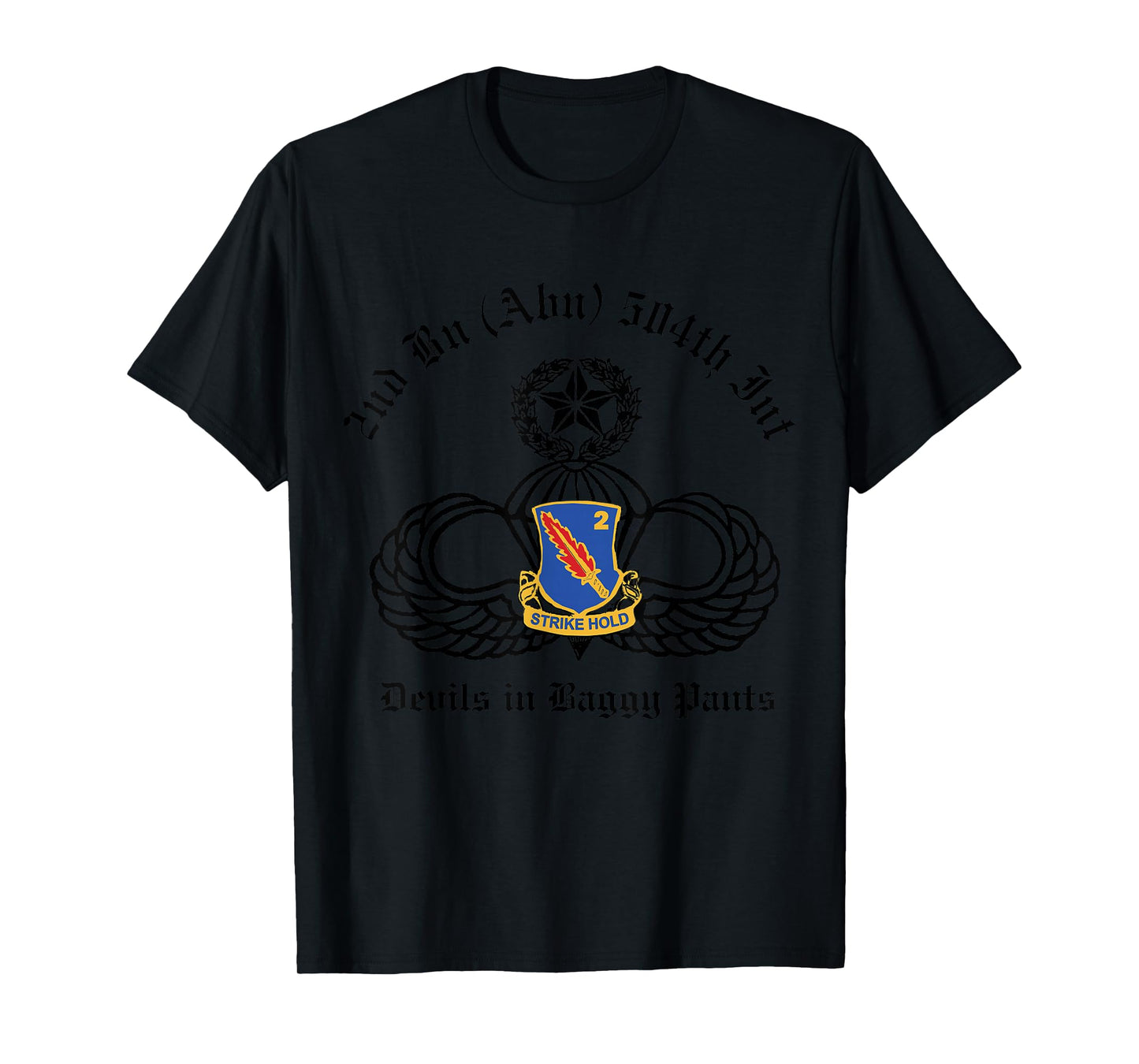 2-504 PIR Devils in Baggy Pants T-Shirt