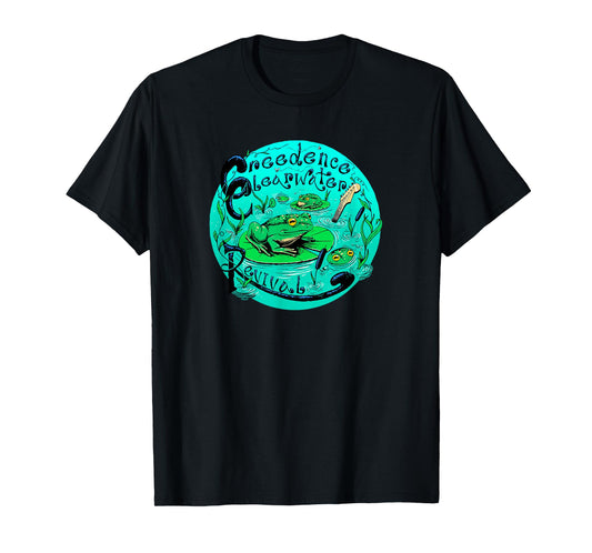Creedence Clearwater Revival Frog & Lilypad T-Shirt