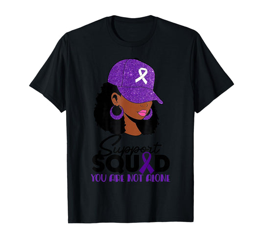 in October We Wear Purple Domestic Violence Awareness T-Shirt