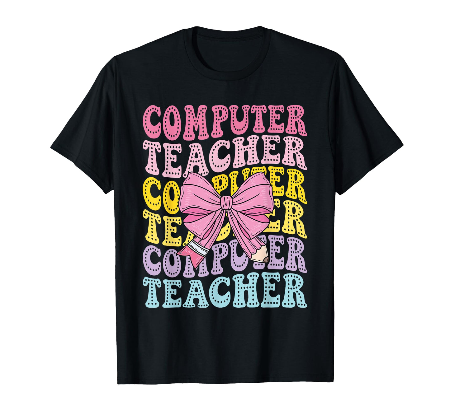 Computer Teacher Science IT Tech Technology Back To School T-Shirt