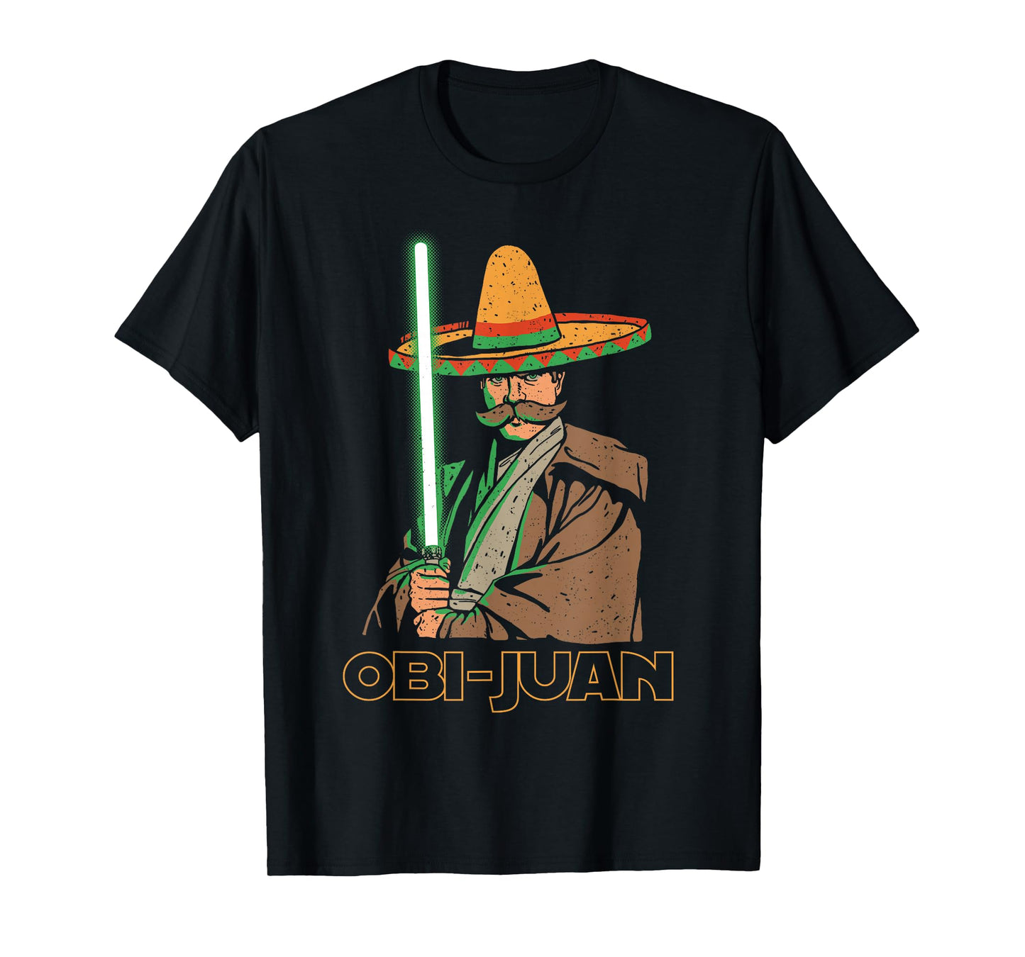 Obi Juan Funny Cinco De Mayo Shirt Mexican Movie Nerd Lover T-Shirt