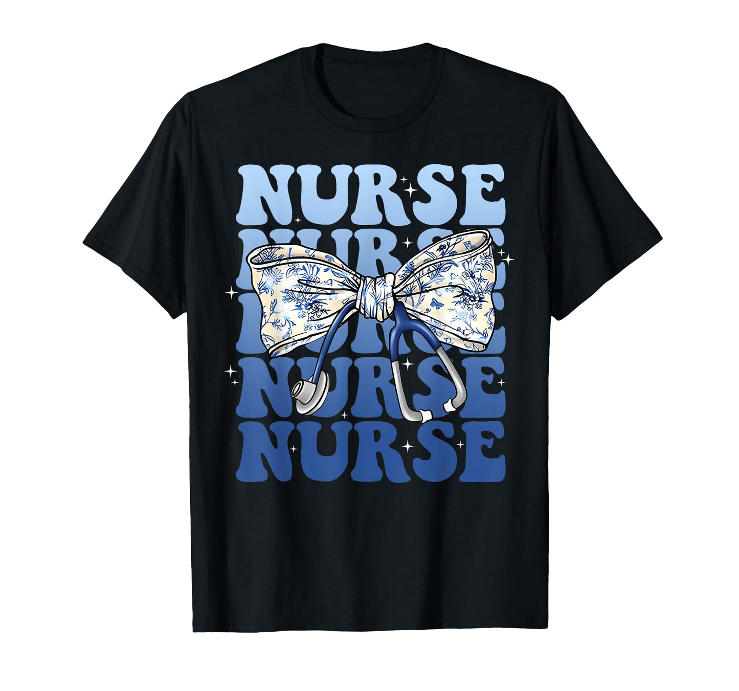Nurse Toile Coquette Bow Nurse Week Nurse Life T-Shirt